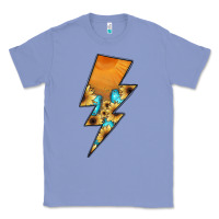 Colony Blue Lightning Bolt Classic Tee - JahusDesignShop