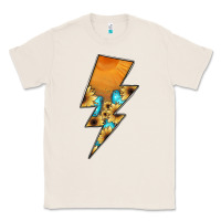 Natural Lightning Bolt Classic Tee - JahusDesignShop