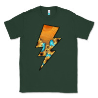 Sports Green Lightning Bolt Classic Tee - JahusDesignShop