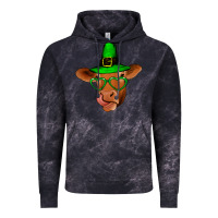 Cloud Black St Patricks Day Cow Vintage Hoodie - Bettercallsaul