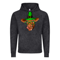 St Patricks Day Cow Vintage Hoodie | Teevron
