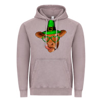 Vintage Zinc St Patricks Day Cow Vintage Hoodie - Bettercallsaul