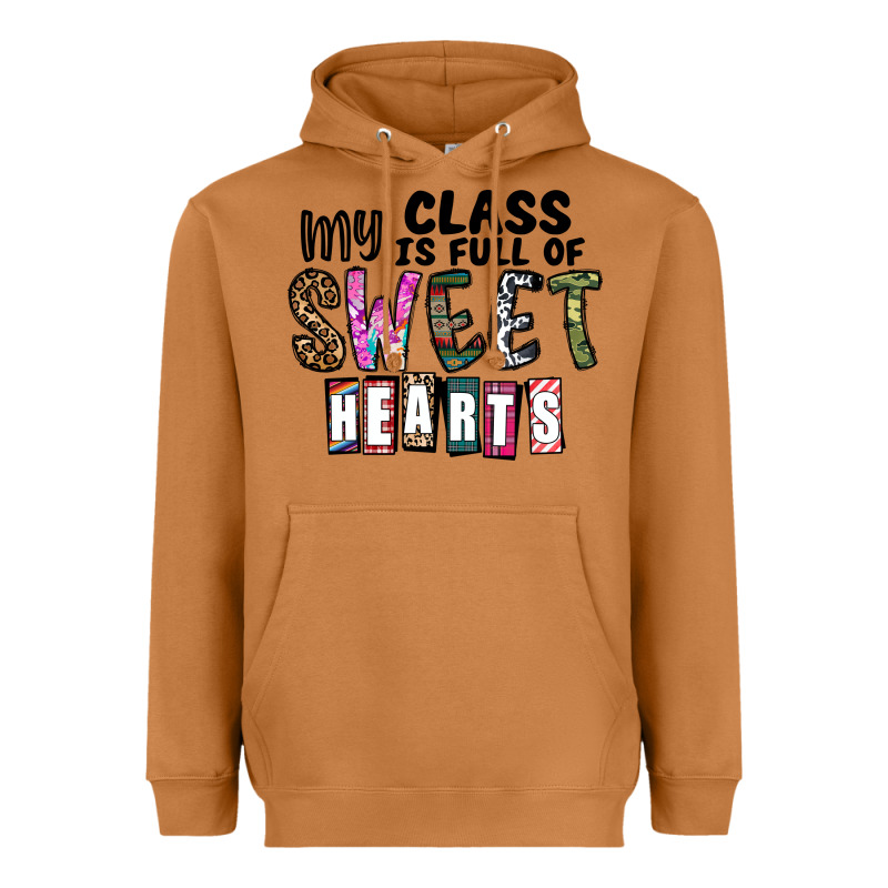 My Class ısfull Of Sweet Hearts Heavyweight Hoodie by CowhideDigitalArt | Teevron