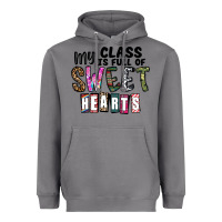 Storm my class ısfull of sweet hearts Heavyweight Hoodie - CowhideDigitalArt