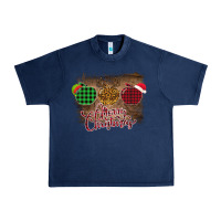Navy Merry Christmas Apples Urban Heavy Tee - Bettercallsaul