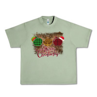 Oil Green Merry Christmas Apples Urban Heavy Tee - Bettercallsaul