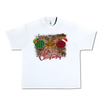 White Merry Christmas Apples Urban Heavy Tee - Bettercallsaul