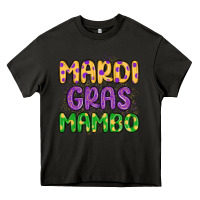 Asphalt mardi gras mambo Heavy Core Tee - MaliasSmallBusiness