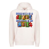 Pale Pink Diversity is a fact inclusion is an act Premium Hoodie - FaDigitalArtStudio