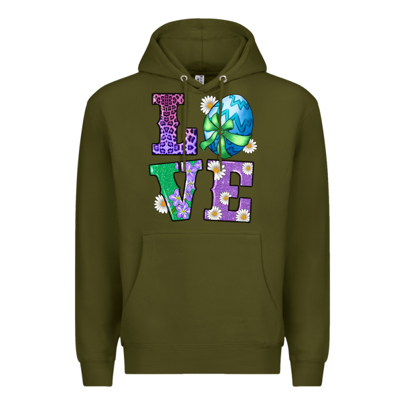 Easter Love Egg Premium Hoodie by RanaPortraitStore | Teevron