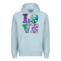 Blue Mist easter love egg Premium Hoodie - RanaPortraitStore