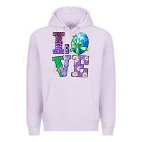 Lilac easter love egg Premium Hoodie - RanaPortraitStore