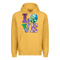 Mustard easter love egg Premium Hoodie - RanaPortraitStore