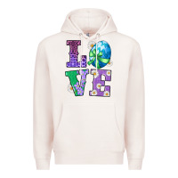 Pale Pink easter love egg Premium Hoodie - RanaPortraitStore