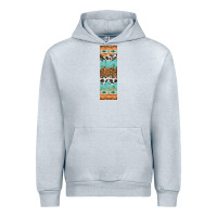 Heather Grey fall pattern Urban Hoodie - Artiststas