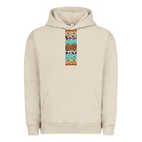 Pigment French Oak fall pattern Urban Hoodie - Artiststas