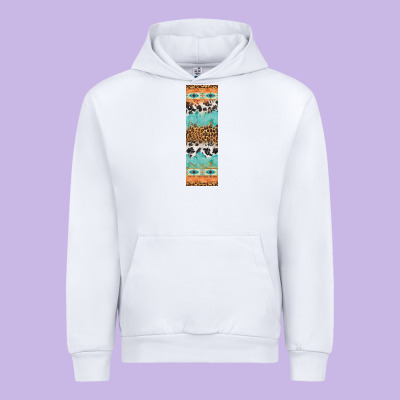 Fall Pattern Urban Hoodie Designed By Artiststas