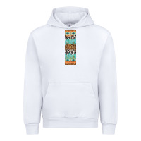 White fall pattern Urban Hoodie - Artiststas