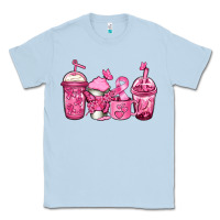 Dusty Blue breast cancer coffee Classic Tee - Jasminsmagicworld