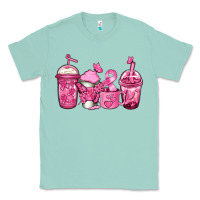 Seafoam breast cancer coffee Classic Tee - Jasminsmagicworld
