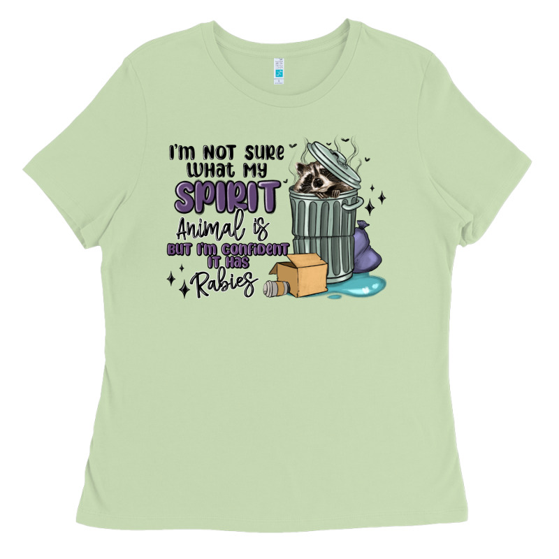 Spirit Animal Raccoon Ladies Tee by MaliasSmallBusiness | Teevron