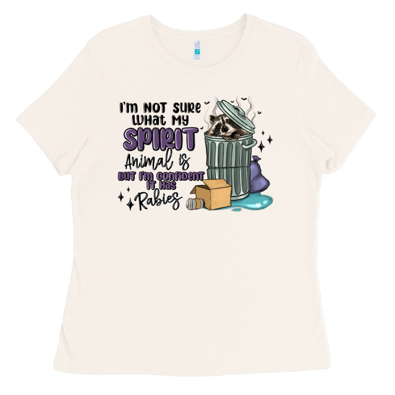 Spirit Animal Raccoon Ladies Tee by MaliasSmallBusiness | Teevron
