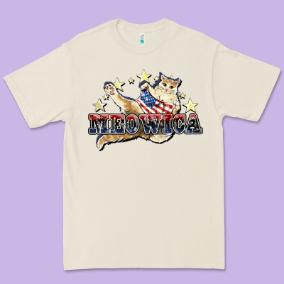Meowica Cat Premium Tee Designed By Nancycooperartshop