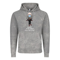 Cloud Rock Bernie it' could outside Vintage Hoodie - Bettercallsaul