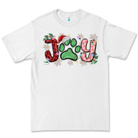 White joy with dog paw Premium Tee - MaliasSmallBusiness