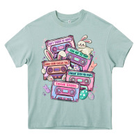 Arona easter cassette tapes Heavy Core Tee - MaliasSmallBusiness