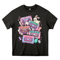 Asphalt easter cassette tapes Heavy Core Tee - MaliasSmallBusiness