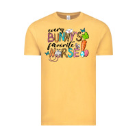 Vintage Mustard Every Bunnys Favorite Nurse Vintage Tee - RanaPortraitStore