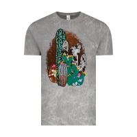 Cloud Rock Western Cowhide Cactus Vintage Tee - Bettercallsaul
