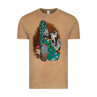 Vintage Camel Western Cowhide Cactus Vintage Tee - Bettercallsaul