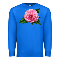 True Royal Camellia Flower Premium Sweatshirt - LillyAllenDesigns