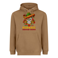Toasted Coconut sombrero skull heritage Heavyweight Hoodie - BundleAndBundleShop