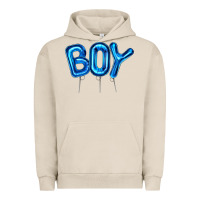 Pigment French Oak Balloon Boy Urban Hoodie - Artiststas
