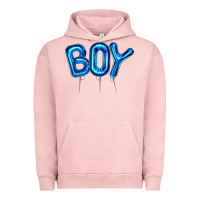 Pigment Salmon Balloon Boy Urban Hoodie - Artiststas