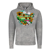 Cloud Rock America Map Sunflower Cactus Serape Vintage Hoodie - RanaPortraitStore