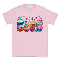 Bubblegum Pink tie dye hippie coffee cups Classic Tee - Jasminsmagicworld