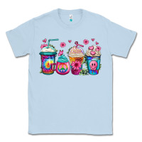 Dusty Blue tie dye hippie coffee cups Classic Tee - Jasminsmagicworld