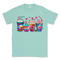 Seafoam tie dye hippie coffee cups Classic Tee - Jasminsmagicworld