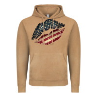 Vintage Camel Vintage American Flag Lips Vintage Hoodie - Bettercallsaul
