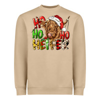 Mushroom ho ho ho heifer Heavyweight Sweatshirt - CowGirlArtShop