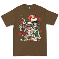 Cacao skeleton santa Premium Tee - MaliasSmallBusiness