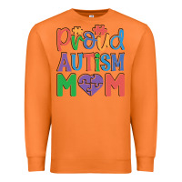 Carrot Proud Autism Mom Premium Sweatshirt - CowhideDigitalArt