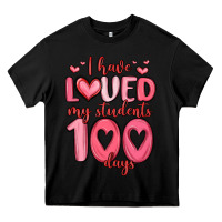 Black i have loved my students 100 days Heavy Core Tee - MaliasSmallBusiness