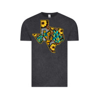 Vintage Black Western Texas Map Vintage Tee - Bettercallsaul