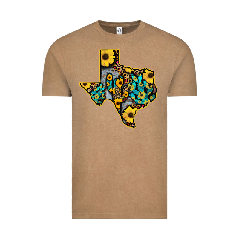 Western Texas Map Vintage Tee by Bettercallsaul | Teevron
