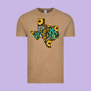 Western Texas Map Vintage Tee Designed By Bettercallsaul